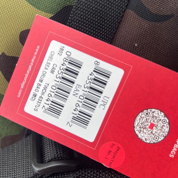 Manhattan Portage Chelsea Drum Bag-Camo-Medium - Picture 5 of 5